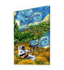 Stretched Canvas Painting Astronaut with Violin Graffiti Wall Art Home Decor