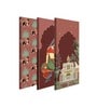 Stretched Canvas Painting Royal Mughal Beautiful Woman & Horse for Home Decor