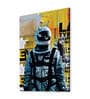 Stretched Canvas painting Space Astronaut Graffiti Butterfly Wall Art Home Decor