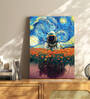 Stretched Canvas painting Space Astronaut Graffiti Foral Wall Art Home Decor