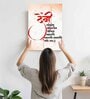 Stretched Canvas Wall Art Painting, The Durga Maa Mantra Art Religious Artwork