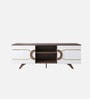 Striado TV Unit in Walnut & White Finish