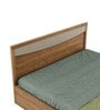 Stride Queen Size Bed Box In Classic Oak Finish