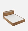 Stride Queen Size Bed Box In Classic Oak Finish