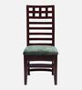Stride Teak Wood Dining Chairs In Brown Colour (Set of 2)