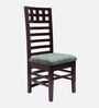 Stride Teak Wood Dining Chairs In Brown Colour (Set of 2)