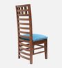 Stride Teak Wood Dining Chairs In Teak Colour (Set of 2)