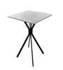 Viren 4 Seater Dining Table In Black Colour