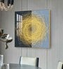 String Wire Glass Finish Square Wall Art