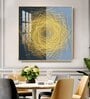 String Wire Glass Finish Square Wall Art