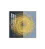 String Wire Glass Finish Square Wall Art