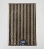 Stripe Blue Polyester Bath Mat