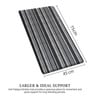 Stripe Blue PVC 18x30 Inches Anti Skid Door Mat