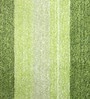 Green Stripe Microfiber 6X9 Ft Carpet