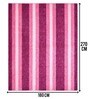 Pink Stripe Microfiber 6X9 Ft Carpet