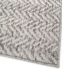 Striped Pattern Polypropylene 5 x 2 Feet Machine Made Runners