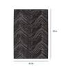 Striped Pattern Polypropylene 5 x 2 Feet Machine Made Runners