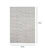 Striped Pattern Polypropylene 5 x 2 Feet Machine Made Runners