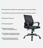 Stroke Breathable Mesh  Ergonomic Chair In Black Colour