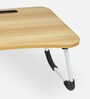 Stud Portable Laptop Table in Beige Colour