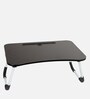 Stud Portable Laptop Table in Walnut Finish