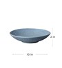 Denby Studio  Blue 1 Ltr Stoneware 1 Pc  Serving Bowl