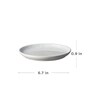Denby Studio White Stoneware  1 Pc Quarter Plate