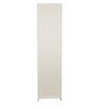 Olivia 1 Door Wardrobe in Frosty White Finish