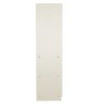 Studio 2 Door Wardrobe in Frosty White Colour