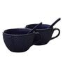 Studio Pottery (Set of 2) 750ml Stoneware Soup Bowl with Spoon