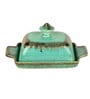 Studio Pottery Ceramic Butter Dish With Lid 