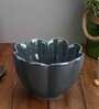 Studio Blue Pottery 900ml Flower Blue Ceramic  Serving Bowl