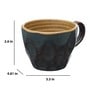 Jaxen 150ml Green (Set of 6) Ceramic Coffee Mug