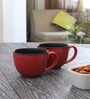 Studio Glazed 300ml Black (Set of 2) Ceramic Coffee Mug