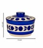 Studio Pottery Handpainted Ceramic Serving Donga With Lid Casserole Set Set of 3