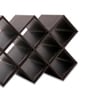 Studio Premium Faux Leather Wine Rack | Modern Diamond 8-Bottle Wine Holder