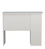 Seoul Writing Table in Frosty White Finish