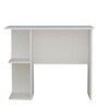 Seoul Writing Table in Frosty White Finish