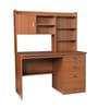 Studora Brown Colour Desk In Walnut Finish