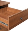Studora Brown Colour Desk In Walnut Finish