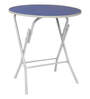 Kids Metal Activity Table in Blue Colour With Chair