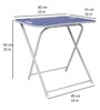 Study Table in Blue Colour with Chair