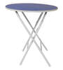 Kids Metal Activity Table in Blue Colour With Chair