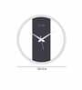 White Stunning Modern Wall Clock