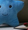 Blue Velvet 12 x 12 inch Star Cushion