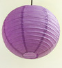 Purple Paper Lantern