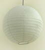 White Paper Round Lantern