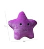 Purple Velvet 12 x 12 inch Star Shaped Cushion