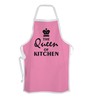 Stybuzz The Queen of Kitchen Pink Cotton Kitchen Aprons