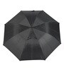 Black Nylon UV Coated 2 Fold Stylish Umbrella